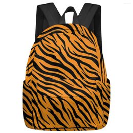 Backpack Tiger Skin Texture Large Capacity Bookbag Travel Backpacks Schoolbag For Teenager Women Laptop Bags Rucksack