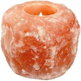 Candle Holders Natural Salt Crystal Stone Holder Stand Crystals Cave Wedding Valentine'S Day Gift