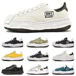 Designer shoes casual shoes OG Mihara Yasuhiro Sole Canvas Low MMY Shoes for men women fashion luxury designer sneakers black white yellow green beige mens trainers