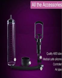 Vacuum Penis Extender Enlarger Sex Toy for Men Vacuum Pump Masturbation Stimulator USB Charging Male Enlarger Toys 036226152