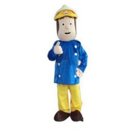 Mascot Costumes Fireman Sam Mascotte Fancy Dress Character Carnival Christmas Celebration Mascot Costume