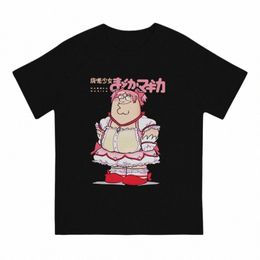 funny Magical Girl Classic Men TShirt Puella Magi Madoka Magica Anime Tops 100% Cott T Shirt Humor High Quality Birthday Gifts Y8YX#