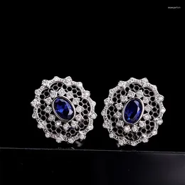 Stud Earrings Gemma Series Italian-style Lace Retro Woven Carved Gold S925 Silver-plated Presence Of Women