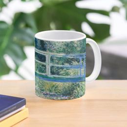 Mugs Water Lilies And Japanese Bridge Claude Monet Coffee Mug Cups For Tea Ceramic Mixer