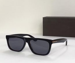 0513 Black Smoke Square Sunglasses Mens Summer Morgan Sunglass UV400 Protection Eyewear with Box2688501