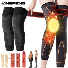 Knee Pads Elastic Non-slip Long Leg Sleeve Bandage Pressurized Running Sports Warm Protection Accessories