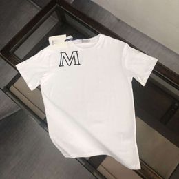 men t shirt designer T shirts mens womens fashion line letter print plus size Shirt summer loose round neck short sleeve tops Size M-4XL