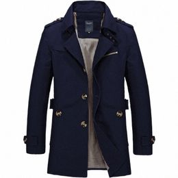 bolubao New Men Fi Jacket Coat Spring Brand Men's Casual Fit Wild Overcoat Jacket Solid Color Trench Coat Male d6bI#