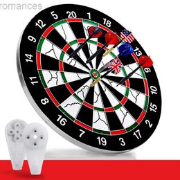 Darts Professional 18 inch Dart Board Flying Disc Set With Dart Dartboard Home Office Target Game Kids Toys Indoor Sport Game Tool 24327