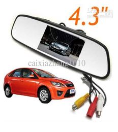 43quot TFT Screen LCD Car Rearview Mirror Monitor For Car DVR Rear View Camera7723022