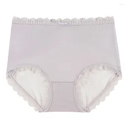 Women's Panties 2024 Women Lace Satin Sexy Open Crotch Silky Briefs High Waist See Through Crothless Underwear Buttocks Hollow Lingerie