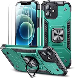 Compatible for iPhone 13 Casewith 2 Screen Protectorcase for iphone 12 11 x xr xs max 7 8 plusHeavy Duty Rugged Armour Protectiv7169247303