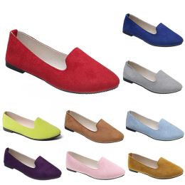 Bequeme Freizeitschuhe für Damen, Trainer, Orange, Schwarz, Rot, Gelb, Lila, Grün, Pfirsich, Lila, Rosa, Outdoor-Sneaker, Trendings Damen, flach, Slip, Arbeit, Umstandsschuh A076