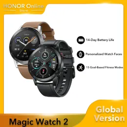 Watches In Stock Global Version Honor Magic Watch 2 Smart Watch Bluetooth 5.1 Blood Oxygen 14 Days Waterproof Smartwatch for Magic 5 Pro