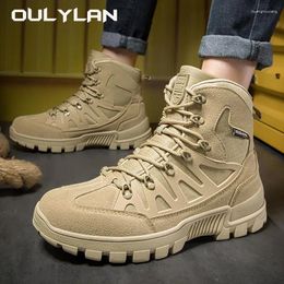 Fitness Shoes Tactical Desert Boots Men Military Hiking Special Training Combat Ankle Army Sports Men's Sneakers Work