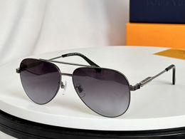 5A Eyeglasses LusVton Z1240 Z1241 Pilot/Square Eyewear Discount Designer Sunglasses For Men Women 100% UVA/UVB With Glasses Box Fendave