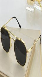 New fashion design sunglasses 1610 metal square frame flip design popular selling style uv400 protective glasses top quality3656159