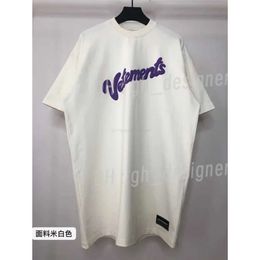 Men's T-Shirts 2024Ss Vetements T-Shirt Men Women 1 1 B Quality Tee Oversize VTM Tops Summer T Shirt 48