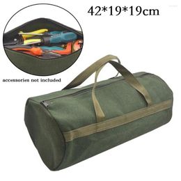 Storage Bags Portable Canvas Tool Bag High Density Thick Large Easy To Sort & Store Supplies Multifunctional Parts