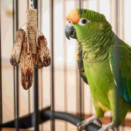 Other Bird Supplies Parrot Toy Chew Wooden Toys Bite-resistant Hanging Chewing Suspending Cage