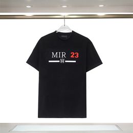 Herren-T-Shirt, Designer-Oberteile, Buchstabendruck, übergroß, kurzärmeliges Sweatshirt, T-Shirts, Pullover, Baumwolle, Sommerkleidung, A8