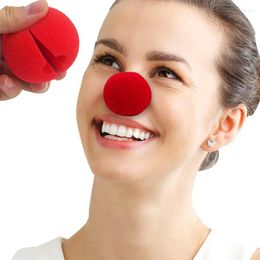Party Decoration 1/10/30Pcs Red Ball Foam Circus Clown Adorable Noses Carnival Cosplay Props Costume Halloween Festival Make Up Accessories