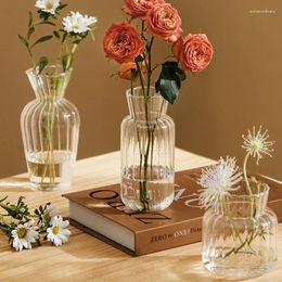 Vases Flower Vase For Wedding Decor Centerpiece Glass Rustic Terrarium Table Ornaments Small Plant