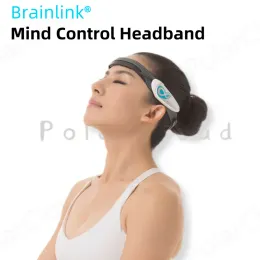 Trackers Brainlink Lite Mind Control Headband EEG Electrode Sensor Brainwave Feedback Portable Devices For Meditation Training With SDK