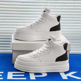 Casual Shoes Men High Top Platform For Comfortable Sneakers Lightweight Walking Tenis Masculino 39-44