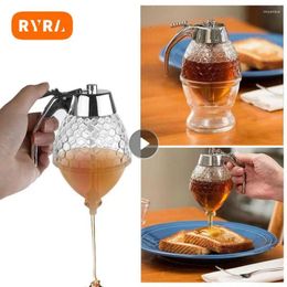 Storage Bottles Honey Dispenser Pot Container Cup Juice Syrup Kettle Kitchen Bee Drip Rack Stand Portable Accessories Tools