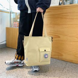 Bag Korean Style Fashion Messenger Artistic Student Shoulder Canvas Handbag Cute Tuition Women's