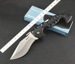 Cold steel Spartan High Quality Tactical Folding Hunting Knife ABS Handle High Hardness Sharp Blade Pocket Camping Survival Rescue4597886