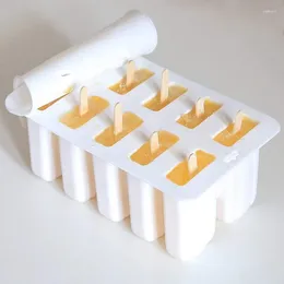 Baking Moulds 10 Compartments Chinese Old Style Popsicle Ice Making Tools Cream