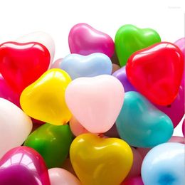 Party Decoration 100pcs 5 Inch Heart Latex Balloons Wedding Decorations Mini Size 1 Gramme Shape Balloon Vallentine's Day Gift Ball