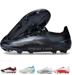 Soccer Shoes 30 Elite Tongue FT FG 30th Anniversary Core Black Solar Red 2024 kingcaps training Sneakers dhgate kits cleats sports wholesale popular dhgate