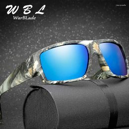 Sunglasses WarBLade 2024 Polarised Men Women Sport Driving Sun Glasses Brand Designer Camouflage Frame Goggle Eyewears