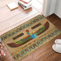 Carpets Bathroom Non-Slip Carpet Egyptian Flannel Mat Welcome Doormat Floor Decoration Rug