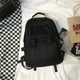 Backpack Waterproof Nylon Women's Female Travel Bag S School For Teenagers Girls Men Bookbag Ladies Satchel