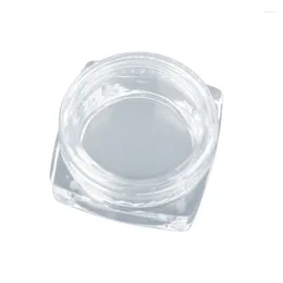 Storage Bottles 1/10pcs Square Clear Container Jar 3g Plastic Empty Box Eyeshadow Case