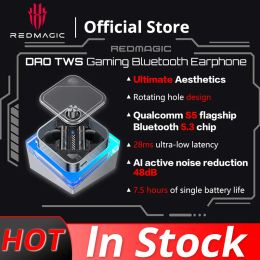 Earphones Global Version RedMagic TWS Gaming Earphone RedMagic DAO TWS Wireless Bluetooth Redmagic Cyberpods 416 hours battery life