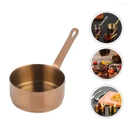 Plates Sauce Cup With Handle Seasoning Coffee Serving Stainless Steel Bowl Container