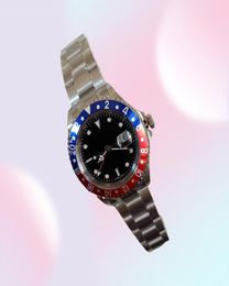 6 selling BP Factory Mens Wristwatches 40 mm 1675 Stainless Steel Vintage Red Blue Bezel Black Dial Asia 2813 Movement Automa9613750
