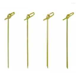 Forks Bamboo Skewers Safe Versatile Convenient Decorative Durable Eco-friendly For Ktvs Els