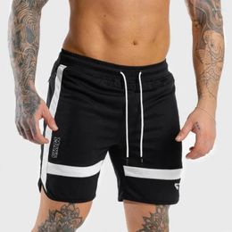 Running Shorts 2024 Fitness Sweatpants Man Summer Gyms Workout Male Breathable Mesh Quick Dry Jogger Beach Sports Short Pants