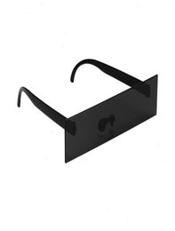 Driver Glasses Po Booth Props Censor Bar Sunglasses Black Eye Covered Wedding Party Decoration7114234