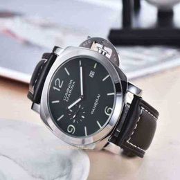 Luxury Watches for Mens Mechanical Wristwatch Panerrais Multi-function Designer Watches High Quality Sapphire Large Diameter Watch 7MTZ
