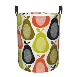 Laundry Bags Kiely Orla Floral Basket Collapsible Scandinavian Clothing Hamper Toys Organiser Storage Bins