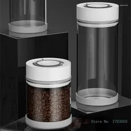 Storage Bottles One Button Electric Vacuum Jar Efficient Food Preservation Tank Convenient Vacuuming Airtight Containers For Kitchen