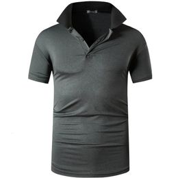 jeansian Mens Pure Colour Polo Shirts Polos Golf Tennis Badminton Horserace Equestrian Sports Basic Top Poloshirt LSL327 Black 240321