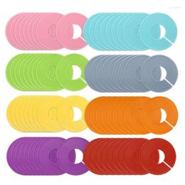 Hangers 72 Pieces 8 Colors Clothing Size Dividers Round Closet
